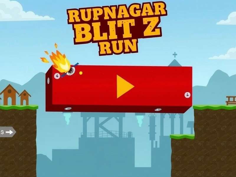 Rupnagar Blitz Run - High Speed Racing Action Rupnagar Blitz Run Gameplay Screenshot